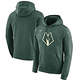 Milwaukee Bucks Nike 2019-20 City Edition Club Pullover Hoodie Green,baseball caps,new era cap wholesale,wholesale hats